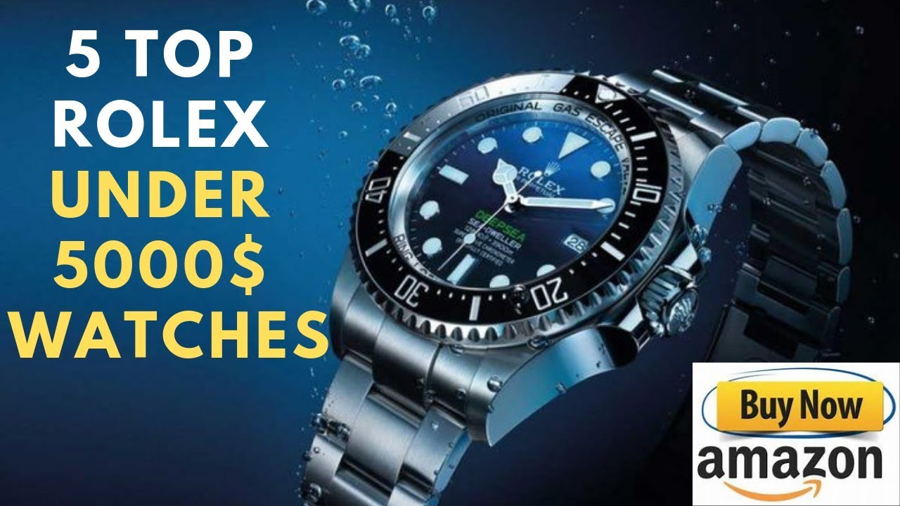 rolex watches under 5000