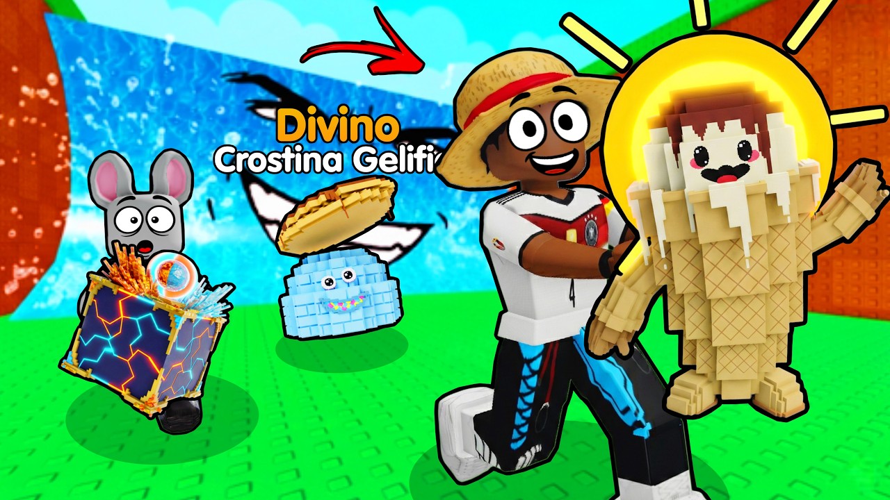 CROSTINA GELIFIO, CORNETTINO FUACO e NOVOS BRAINROTS do TSUNAMI DE BRAINROT!