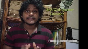 BrickWork Quantity Estimation : How To Calculate No of Bricks in Wall