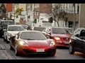 SUPERCARS OF CURITIBA #01 - Ferrari 458 Spider, McLaren MP4-12C, Lamborghini, Porsche Sounds!