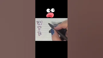 Real Meaning Of WTF Meaning Handwriting Wtf 