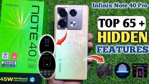 Infinix Note 40 Pro Tips & Tricks | Infinix Note 40 Pro Top 65+ Hidden features |
