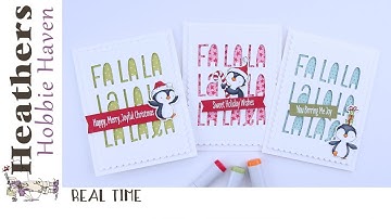 REAL TIME: Sweet Holiday Penguins