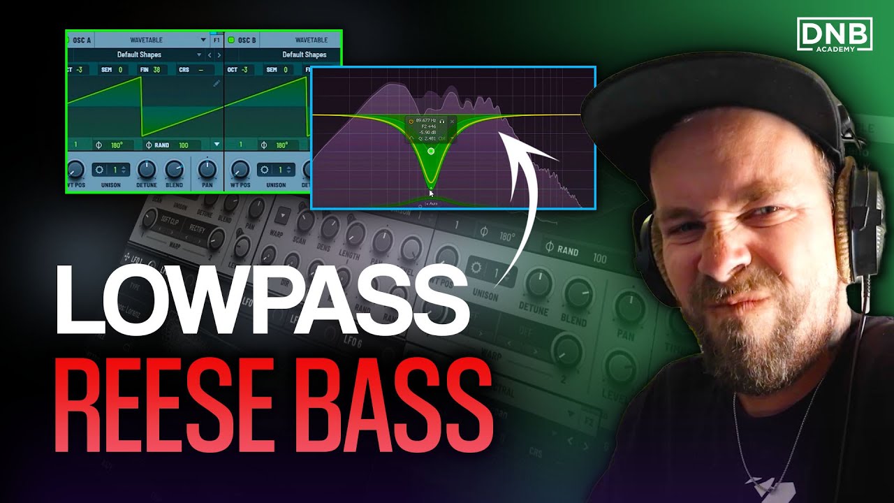Низкочастотный фильтр Reese Bass в Serum