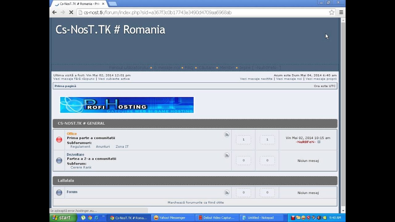 Tutorial : Cum creezi un forum / categorie /subforum Phpbb3