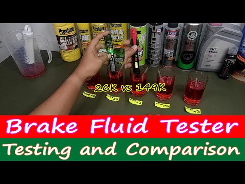 How To Use Brake Fluid Tester