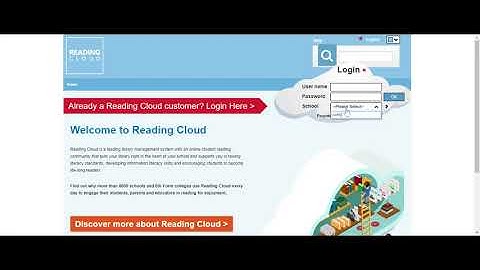 How to use Reading Cloud