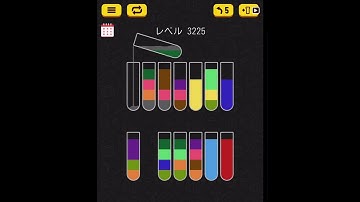 Water sort puzzle level 3225