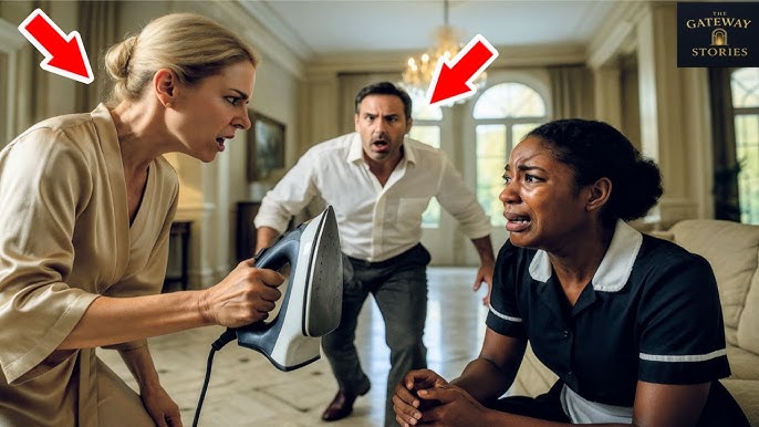 Billionaire Caught His Wife Burning the Black Maid With Hot Pressing Iron—Then He Did What No One... - YouTube