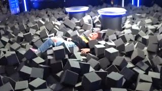 Adriana Chechik Breaks her Back at TwitchCon Foam Pit screenshot 3