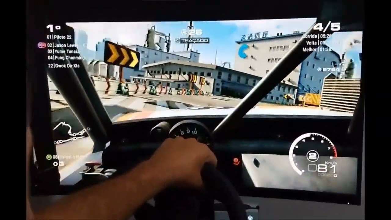 Grid legends no volante Logitech G923