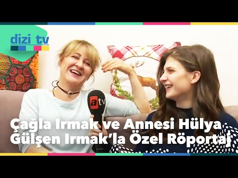 Çağla Irmak ve annesi Hülya Gülşen Irmak'la özel röportaj! - Dizi TV 551. Bölüm - atv