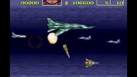 UN Squadron - Stage 2 - Super nintendo
