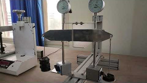 Experiment - SHEAR CENTER FOR A CHANNEL SECTION || Explained by Aishwarya Dhara