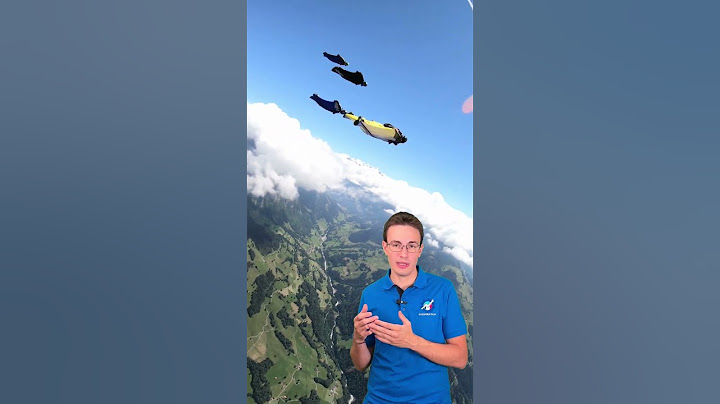 La TUTA che permette all'UOMO di "VOLARE"!