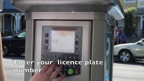 How to use the new parking meters