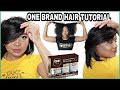 How I Blow Dry & Flat Iron My Hair + WASH DAY ROUTINE | CHI Keratin Revamp Kit