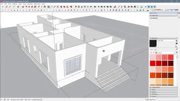 How to model in Sketchup | House Design | Sketchup Tutorial | Speed Build - Part 2