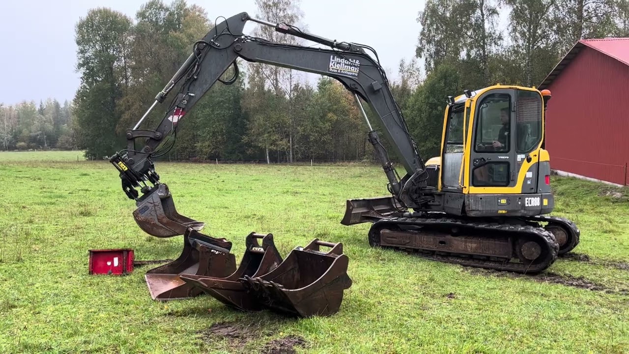 Bandgrävare Volvo ECR88