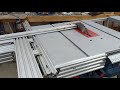 making sliding table for Bosch GTS 254 table saw.