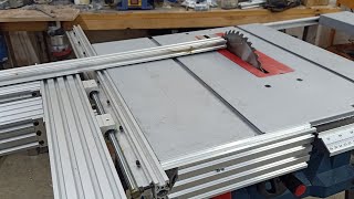 making sliding table for Bosch GTS 254 table saw. screenshot 2
