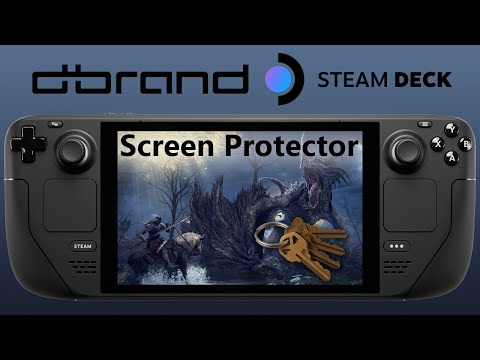 Steam Deck Dbrand Screen Protector: Unboxing, Installation and Review