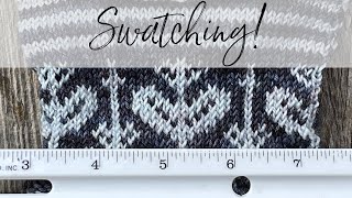 Scandi Bloom Cowl KAL:  Let&#39;s Swatch!