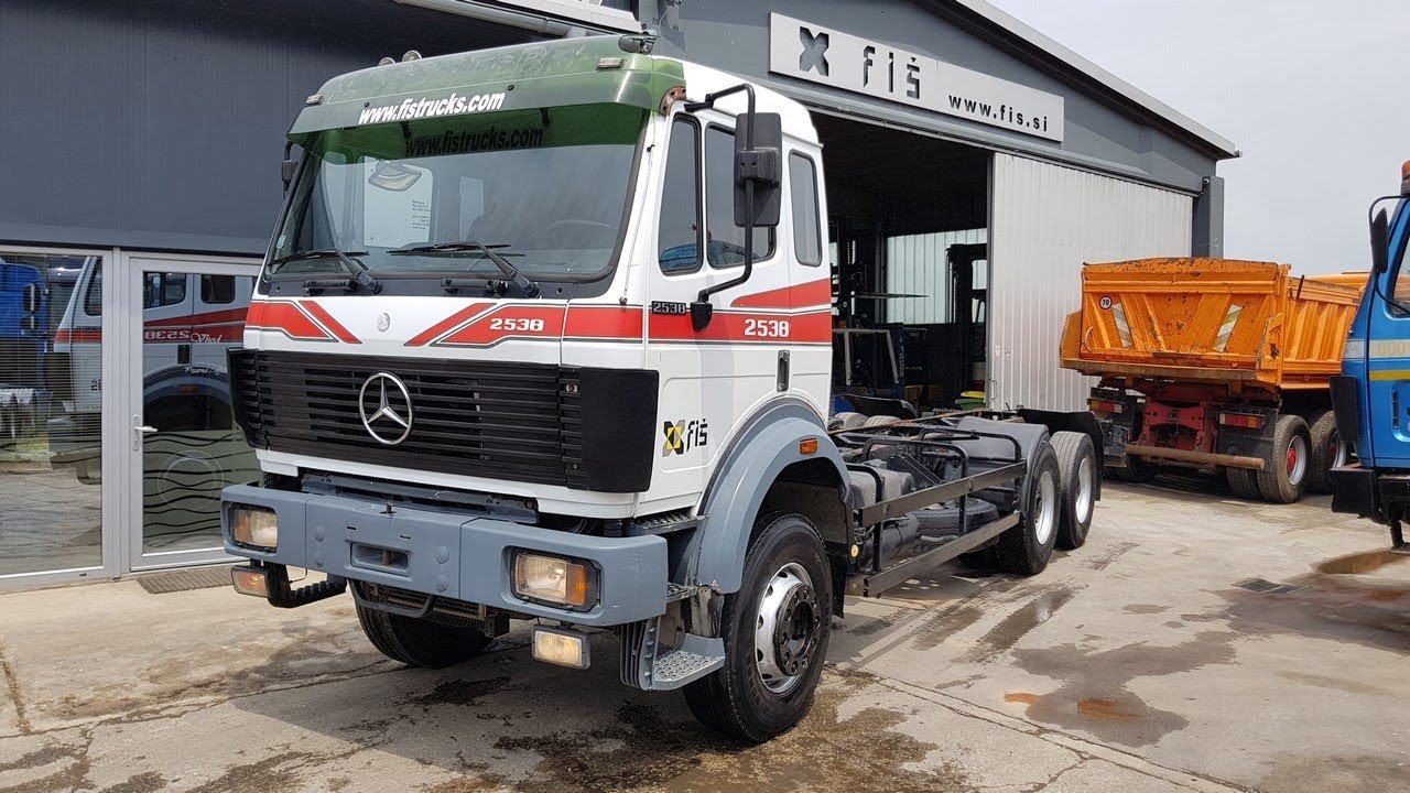 TRUCK MERCEDES-BENZ SK 2538 6X4 CHASSIS FIÅ TRUCKS & MACHINERY SLOVENIA