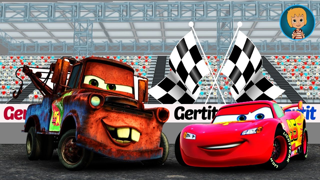 DisNey Pixar Cars Lightning Mcqueen Lightning McQueen vs francesco