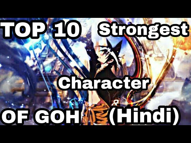 My Top Ten Most Powerful GOH CHARACTERS (explanations in comments) :  r/godofhighschool