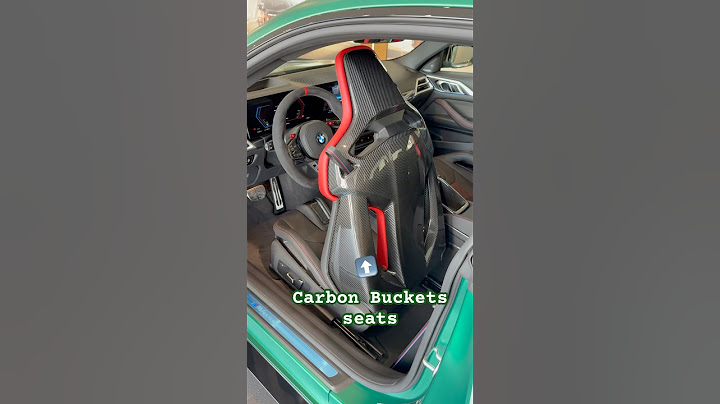 BMW M4 CS CARBON SEATS #BMWM4 #BMWM4CS