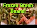 Back in the Kitchen - Cooking Frozen Cut Green Beans!
