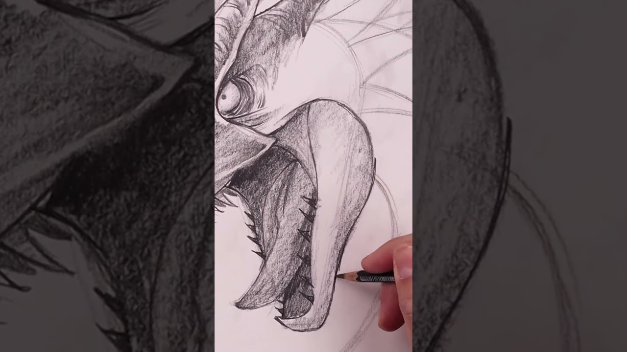 How To Draw a Dragon   Studio Sketch Tutorial 