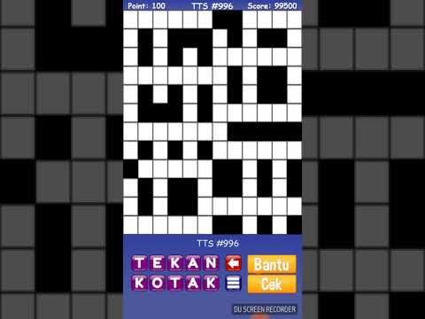 Jawaban Tts 2018 Level 996 Youtube