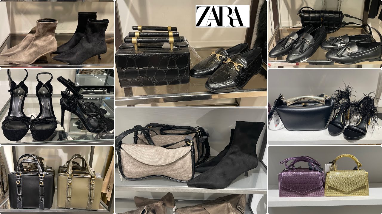 Zara Basic Women's Small Black Crossbody Shoulder Bag Purse Gold  Chain/Tassles | eBay