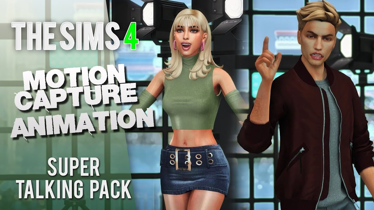 The Sims 4 | Super Talking Loop Pack #3 Animation Download - YouTube