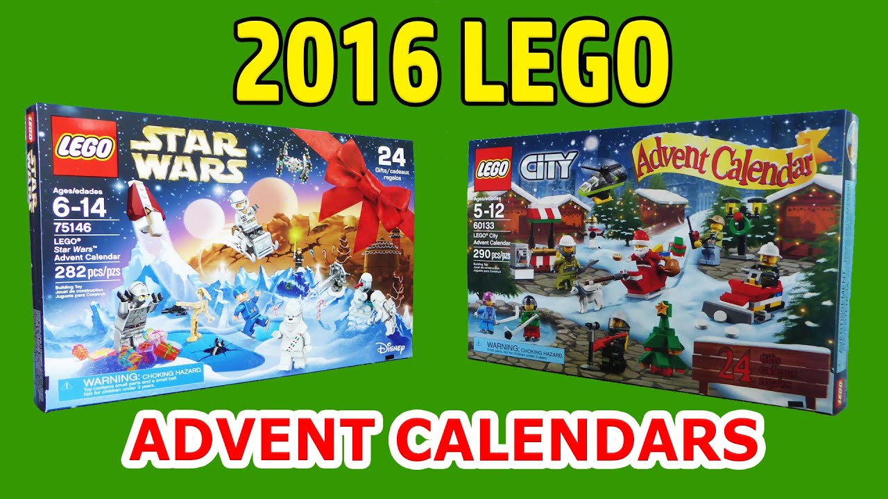 2016 LEGO STAR WARS and LEGO CITY Advent Calendar Set REVIEW