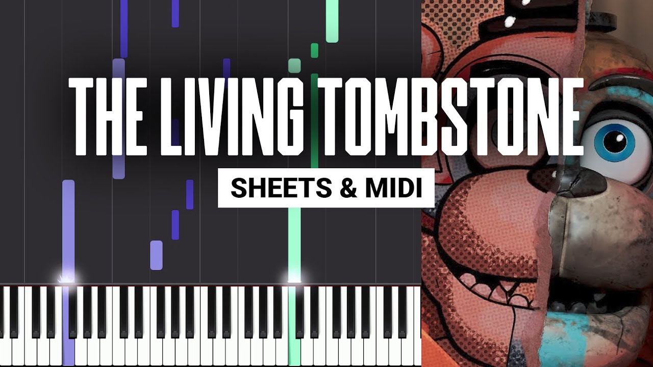 Five Nights at Freddy's 1 Song - The Living Tombstone (Piano