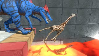 Which Animal Can Escape The Lava Tunnel?  Animal Revolt Battle Simulator