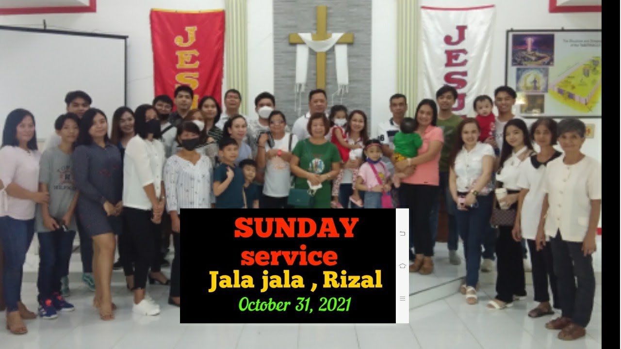 Sunday Service Jala jala , Rizal - YouTube