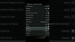 Hold Toggle Best Settings Battlefield 6