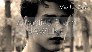 Get ATTRACTIVE SHARP JAWLINE SUBLIMINAL | Broad attractive masculine jaws subliminal | male beauty