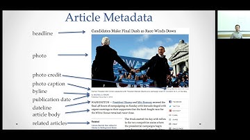 Frontiers of Computational Journalism week 9 - Knowledge Representation