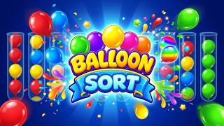 Balloon Sort: Match & Pop Mobile Game | Gameplay Android screenshot 4