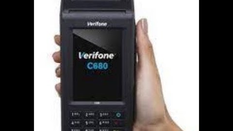 #verifone #C680 #download via #USB