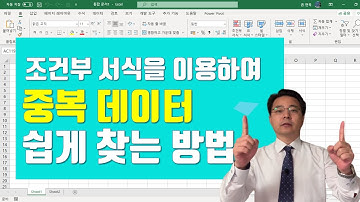 엑셀 조건부 서식으로 중복된 데이터 쉽게 찾는 방법 - Excel Conditional Formatting | 엑셀러 권현욱