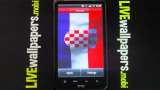 Croatia flag live wallpaper screenshot 5