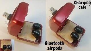 how to make bluetooth airpod charging case at home.#nagarexperiment