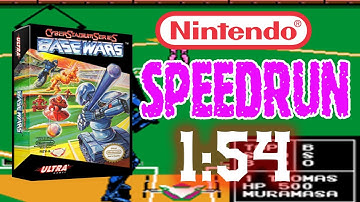 Cyber Stadium Series - Base Wars (NES) Speedrun 1:54