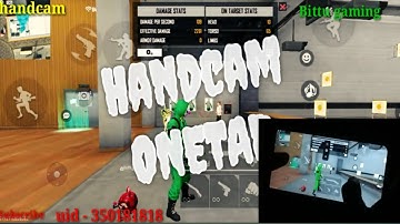 Oneshot Rotation Drag Headshot Trick With Handcam Tutorial Free Fire || Oneshot Handcam